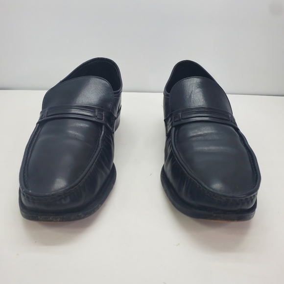 Florsheim Riva Moc Toe Slip-On Loafers Men Dress Shoes Size 10 D Black - Picture 12 of 13